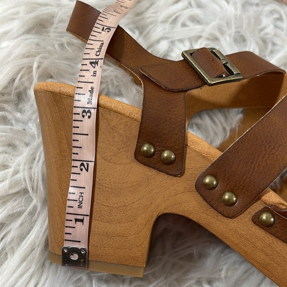 KORKS Abloom Strappy Clog Platform Slingback Pump Size 11 NEW - Picture 12 of 14